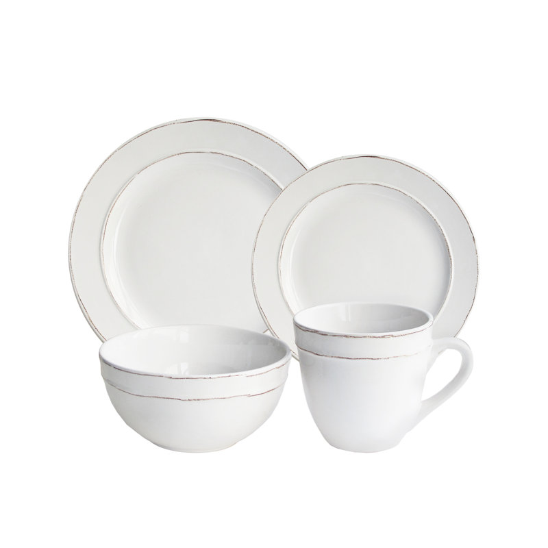 white dinnerware sets